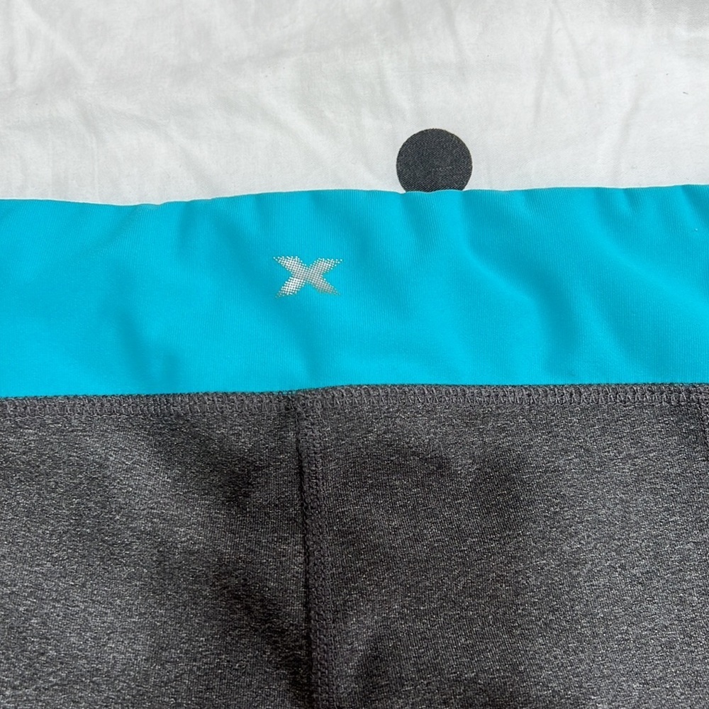 🌙Xersion Gray/Blue Athletic Shorts - Picture 6 of 8